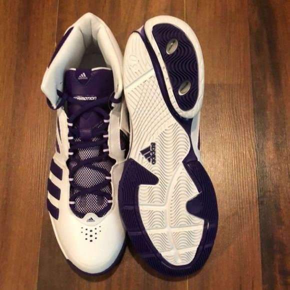 Adidas Men\'s SM Fly By NBA Size 11 Purple/White main image 4